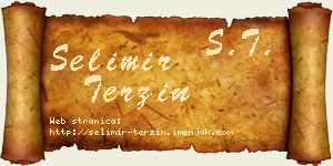 Selimir Terzin vizit kartica